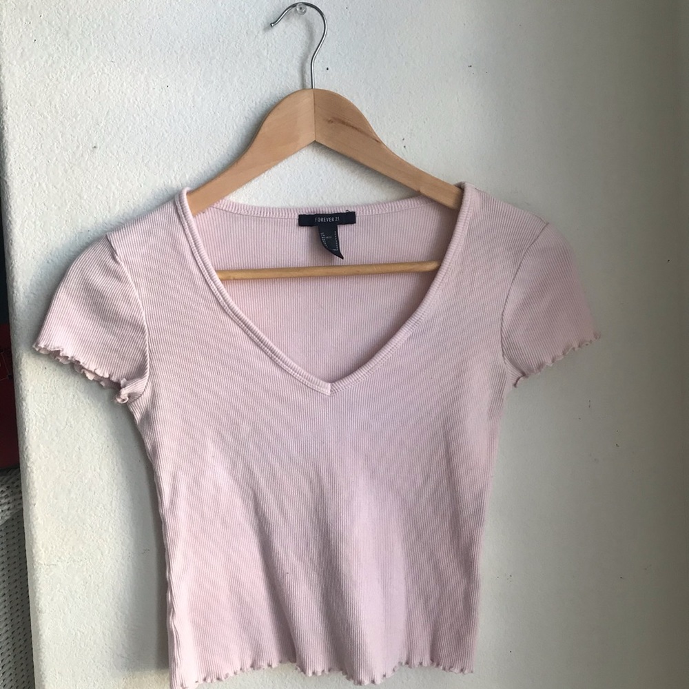 Pink Forever 21 shirt